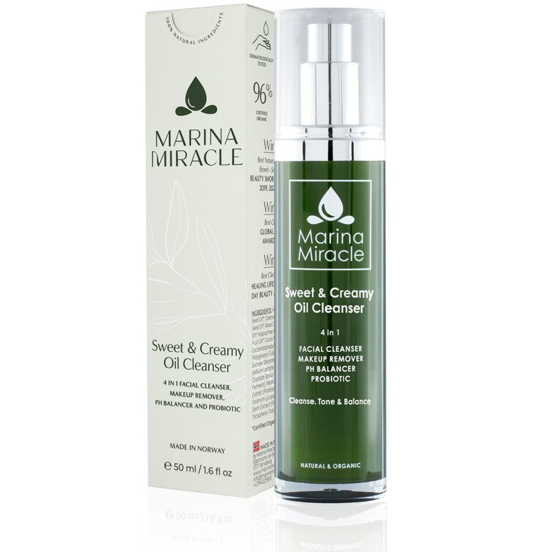 Marina Miracle Sweet Creamy Oil Cleanser 50 ml med eske - Ansiktsrens - JK-Shop
