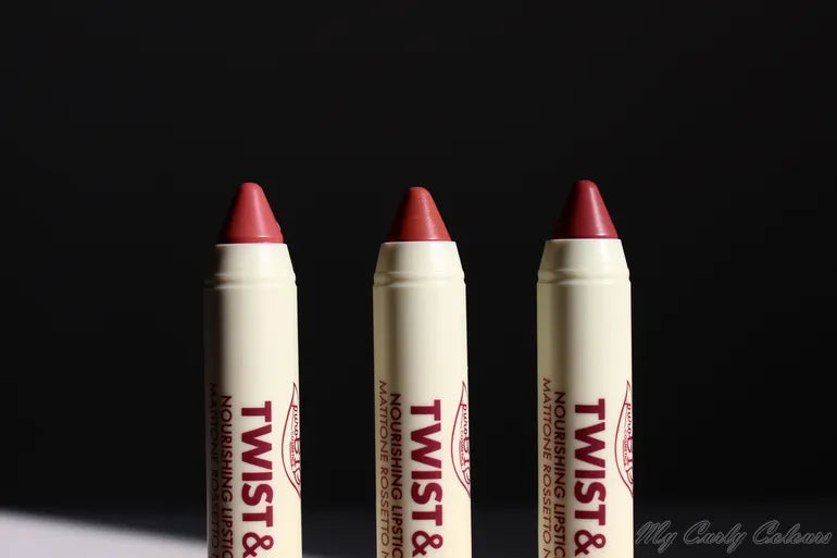 puroBIO TWIST & GO - Nourishing Lipstick Pencil 2,9 g - 4 nyanser