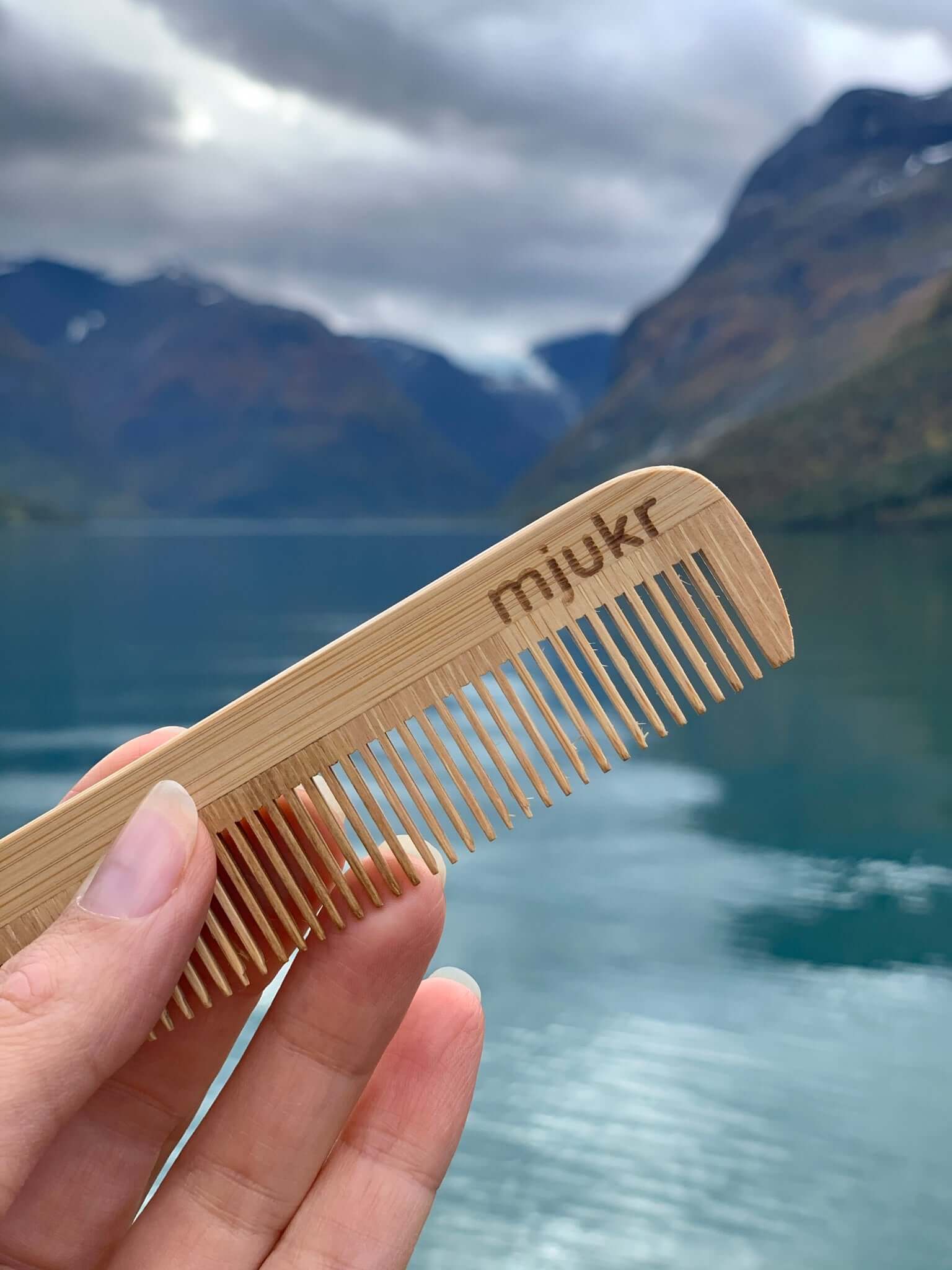 mjúkr NORWAY- Hårkam i Bambus-Hårkam-JKSHOP