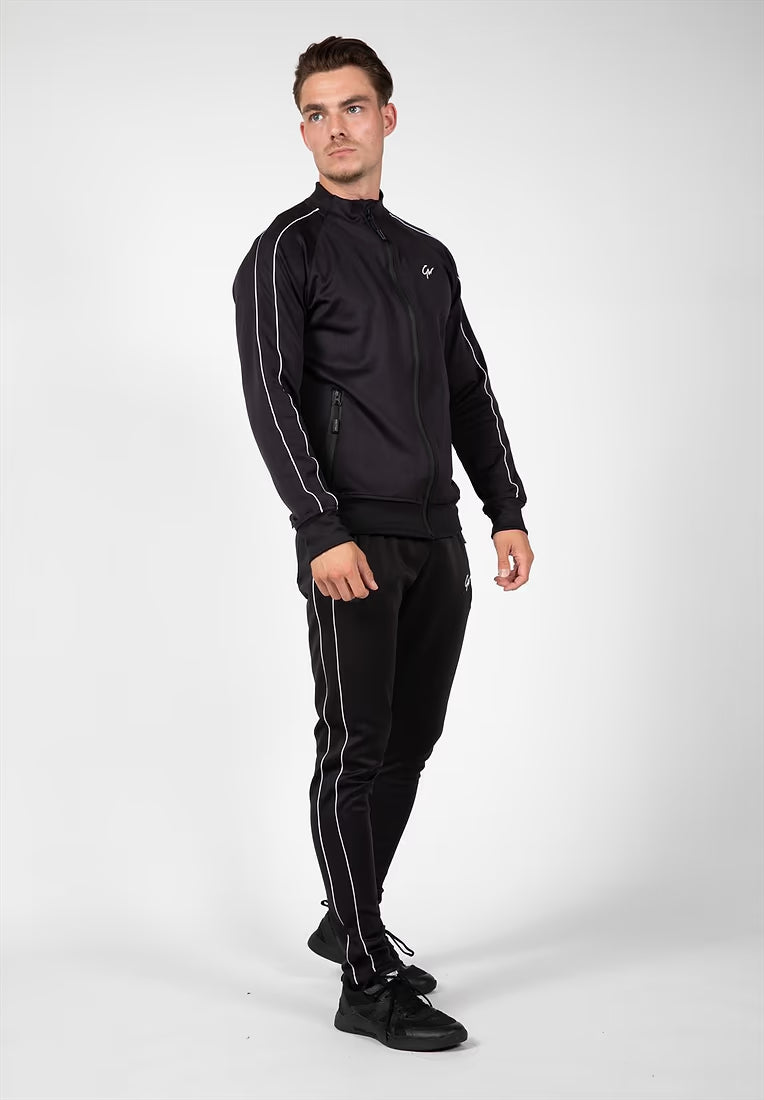 Gorilla Wear Wenden Track Pants, Black/White