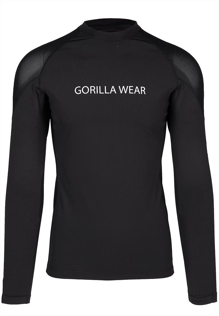 Gorilla Wear Lorenzo Performance Long Sleeve, Black