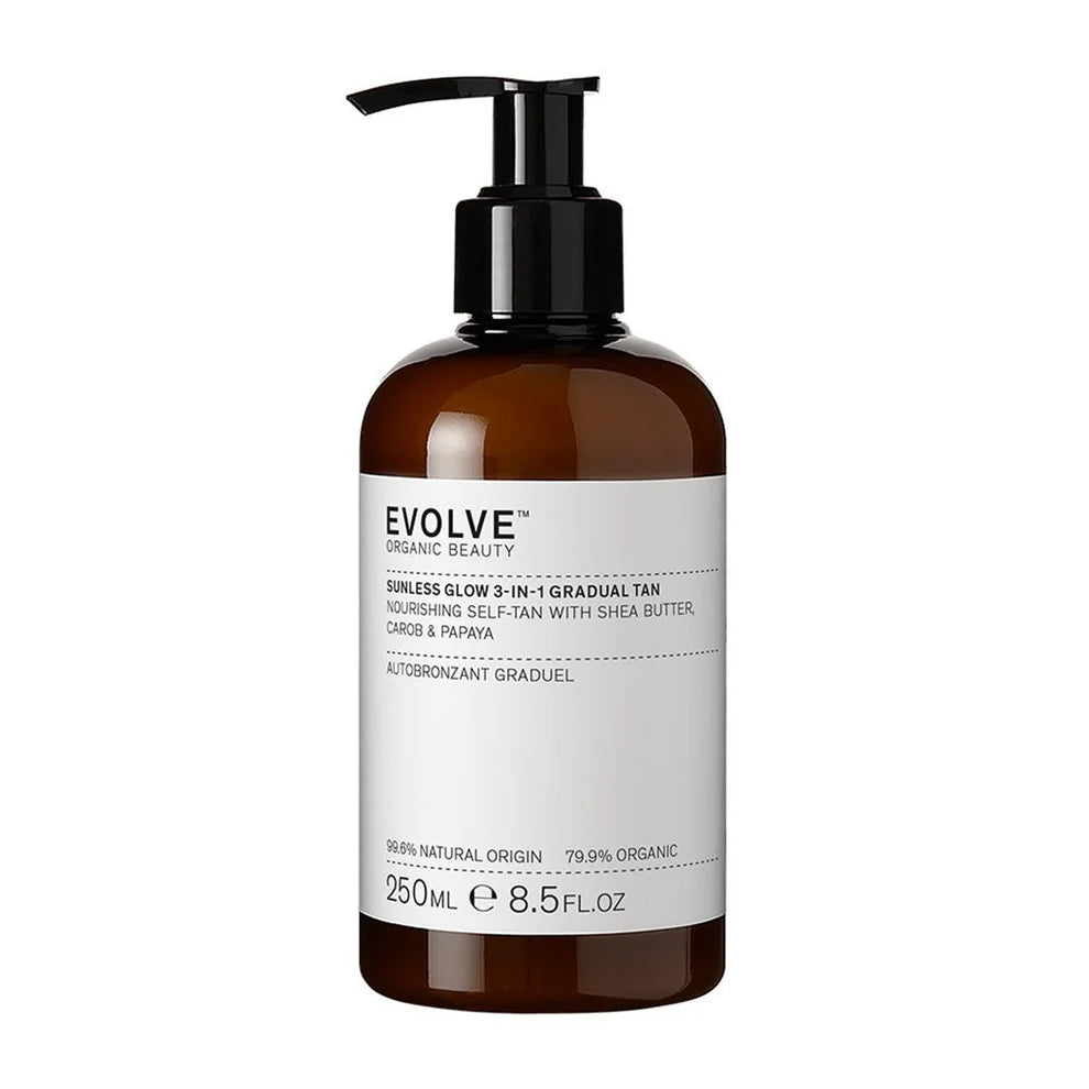 EVOLVE Sunless Glow 3 in 1 Gradual Tan- Selvbruning(Ny Formel)