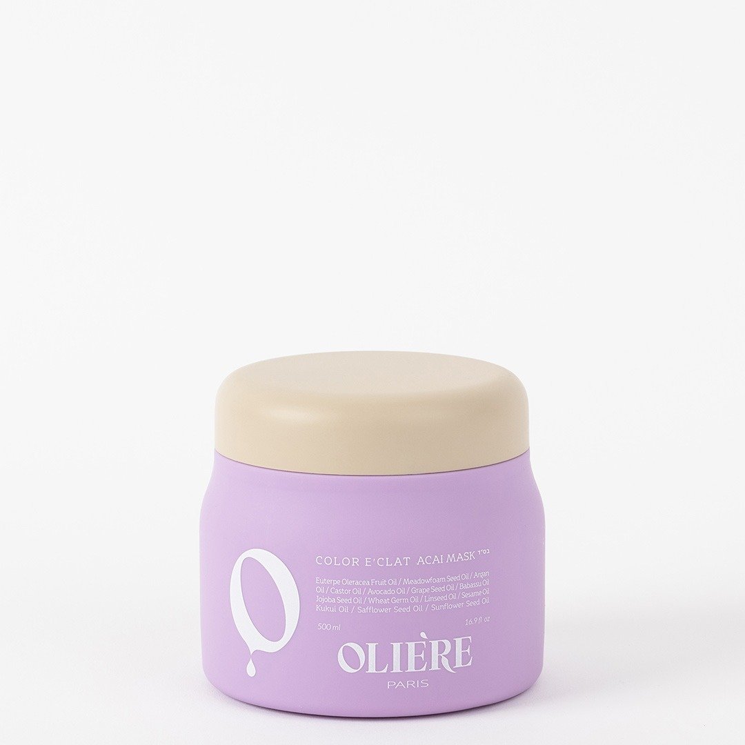 Oliére Color E'Clat Acai Hair Mask Purple, 500 ml