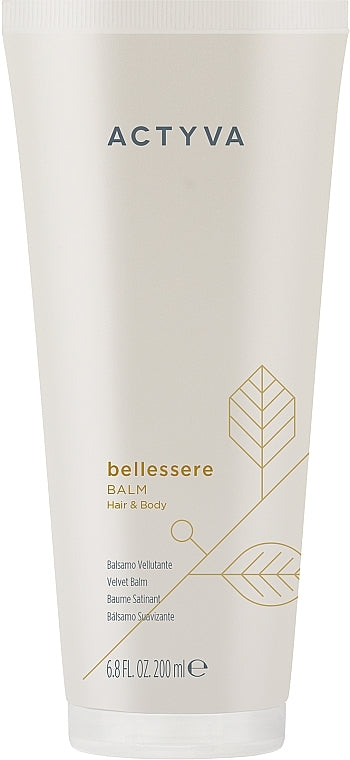 Actyva Bellessere Balm 200 ml – Fuktighetsgivende Balsam for Glansfullt og Mykt Hår