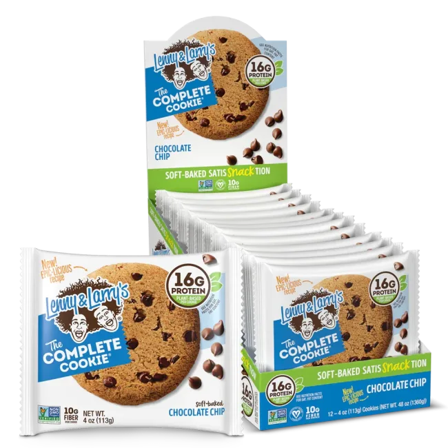 Lenny & Larry Protein Cookie, 12x113g, Chocolate Chip