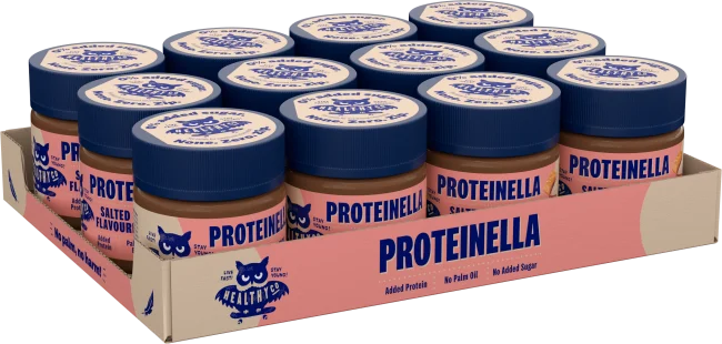Healthyco Proteinella 200g x 12stk, Salted Caramel