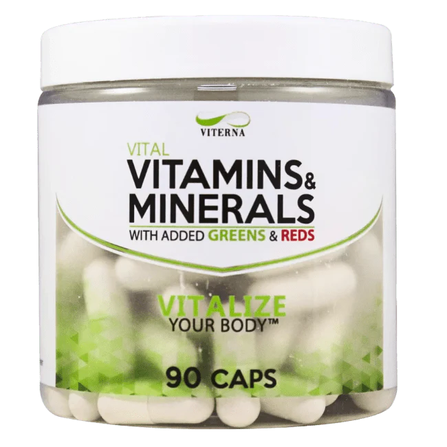 Viterna Multivitamin/Mineral/Greens/Reds, 90 caps