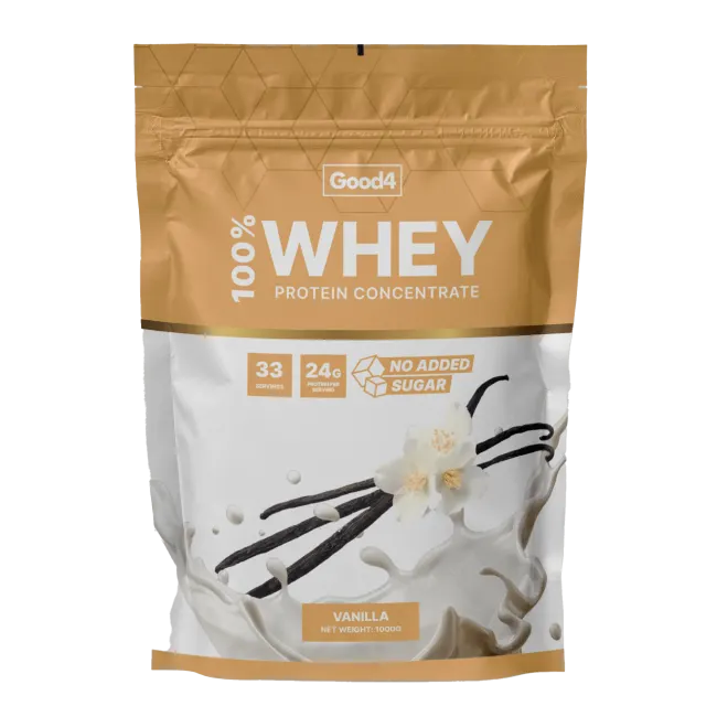 G4U, Whey 1kg ZIP, Vanilla