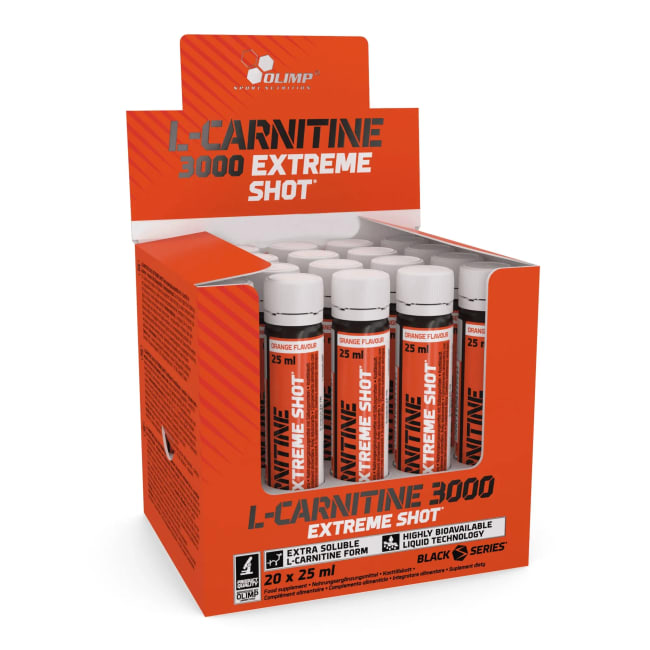 Olimp L-Carnitine 3000 Extreme SHOT, 20x25ml, Orange
