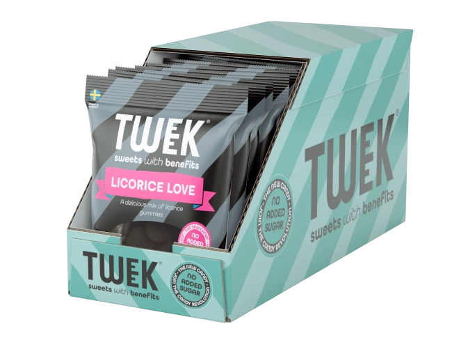 Tweek, Licorice Love, 14x80g