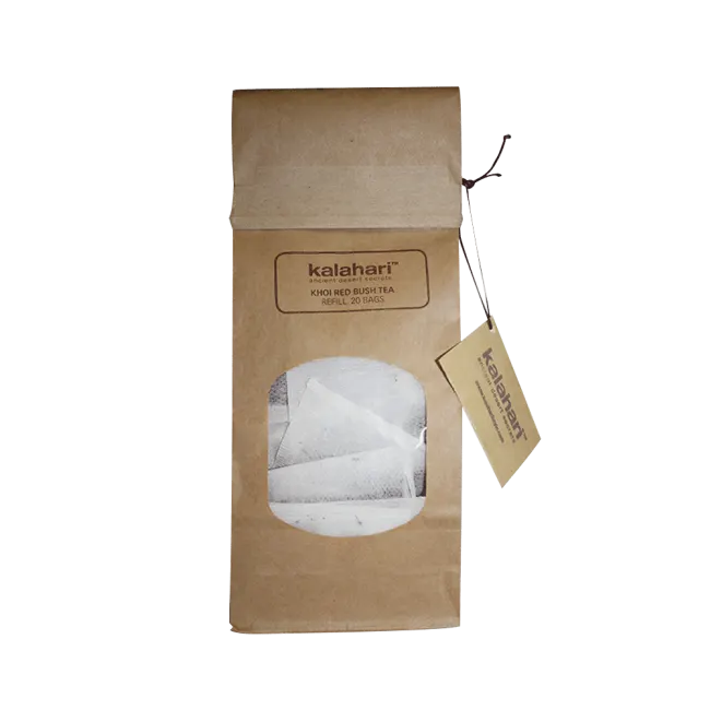 kalahari Khoi San Red Bush Tea (20 Tea Bags)