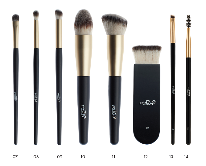 puroBIO Brush 01 - 12 - Sminkekoster - JK-Shop