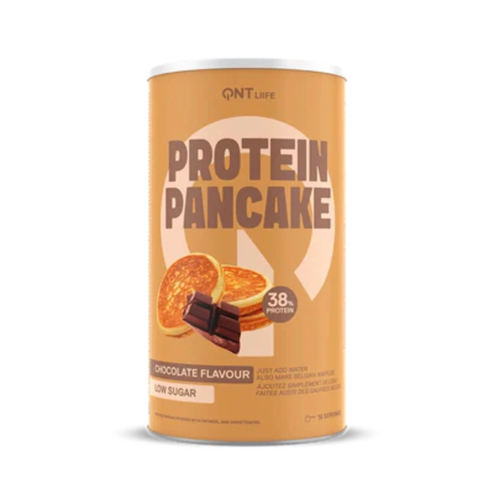 QNT Low Sugar Protein Pancake 500 g proteinpannekaker Belgian Chocolate
