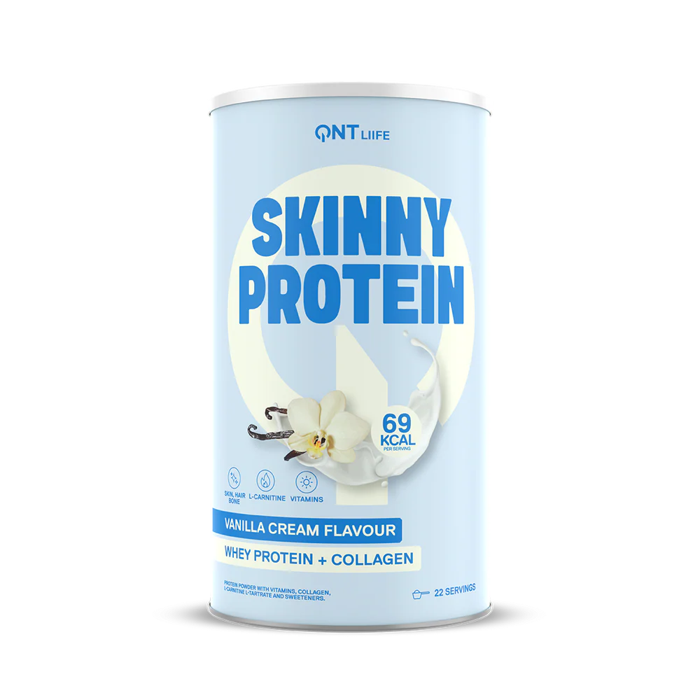 QNT Skinny Protein 440 g proteinpulver Vanilla Ice Cream