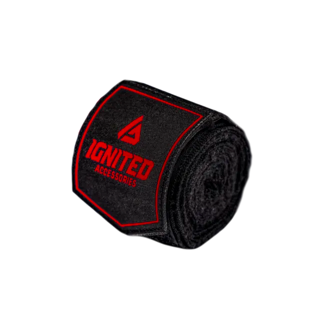 Ignited Accessories, Boxing Hand Wraps Black