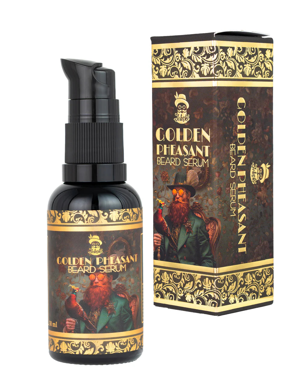 Golden Pheasant – Luksuriøst Skjeggserum for Menn med Stil