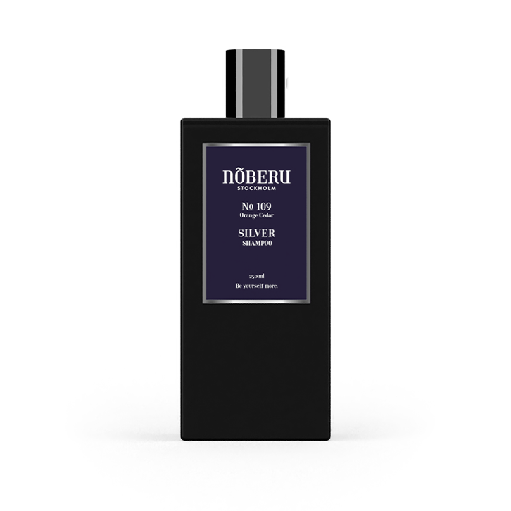 Noberu Silver Shampoo – Orange Cedar