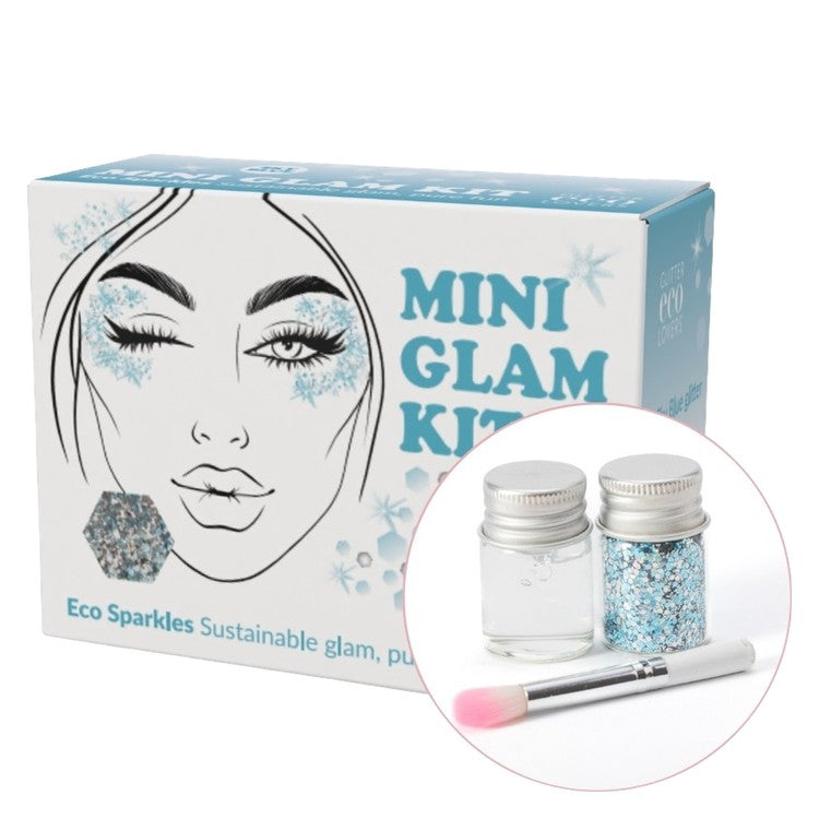 Glitter Eco Lovers Sky Blue Mini Glam Kit