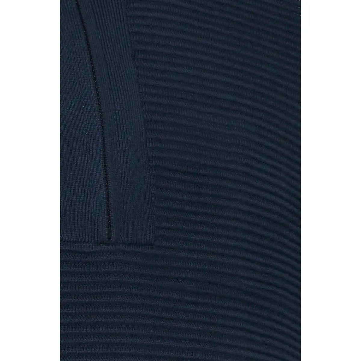 Solid Valencia half zip strikkegenser marineblå bilde 2