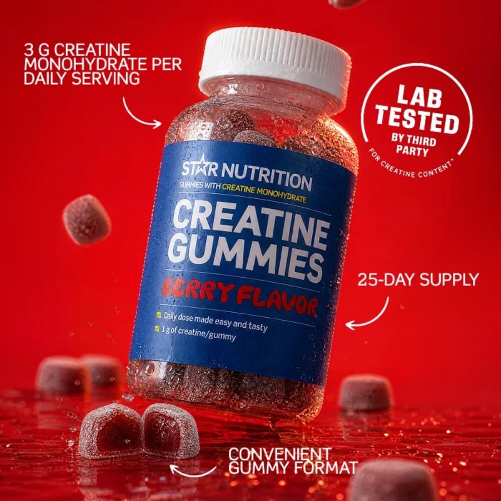 Star Nutrition Creatine Gummies 75 stk bilde 7
