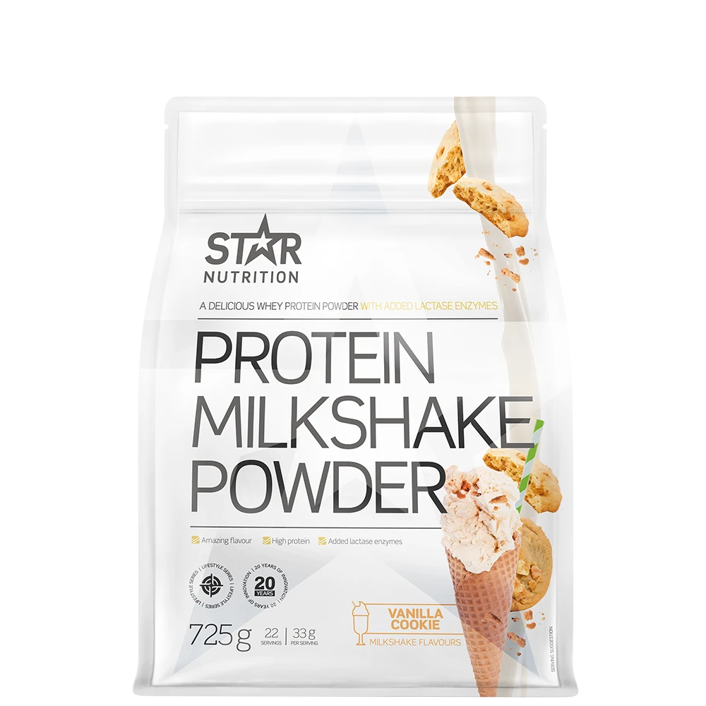 Star Nutrition Protein Milkshake Powder 725 g Vanilla Cookie