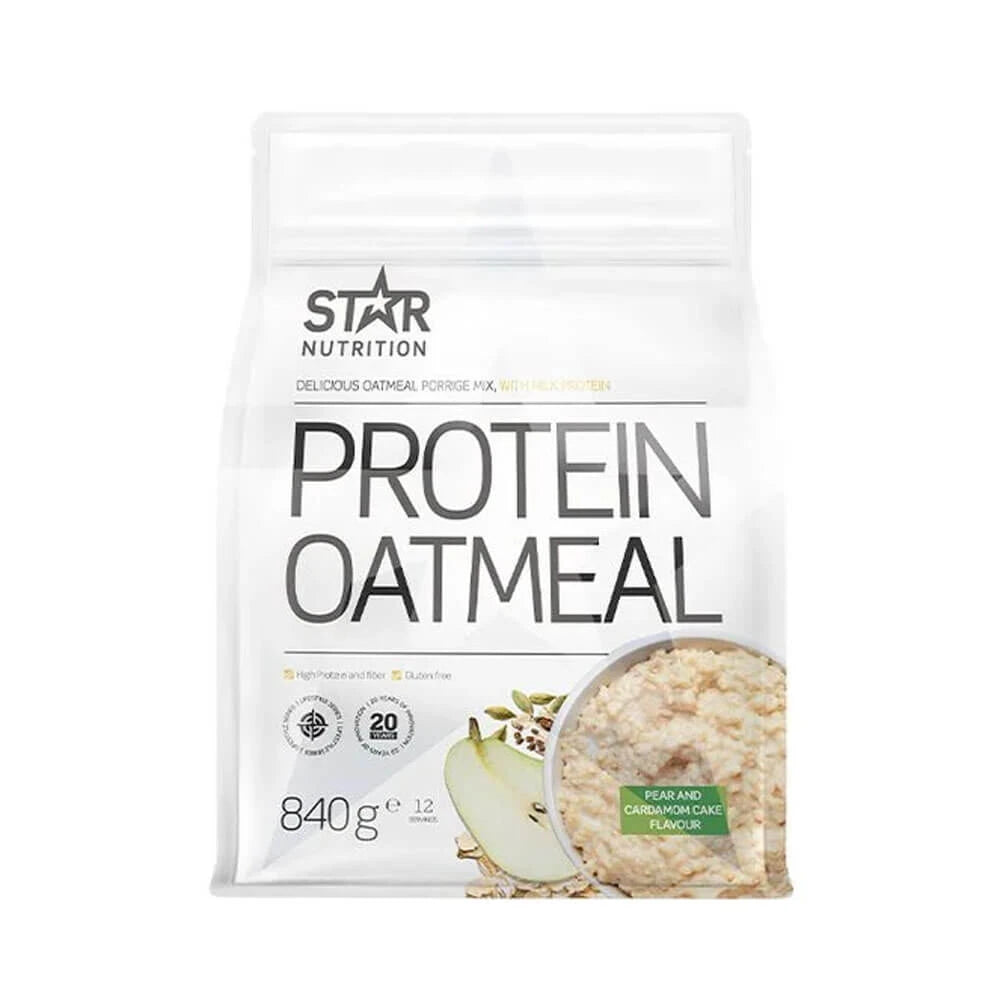 Star Nutrition Proteingrøt Glutenfri 840 g Pear-Cardamom Cake