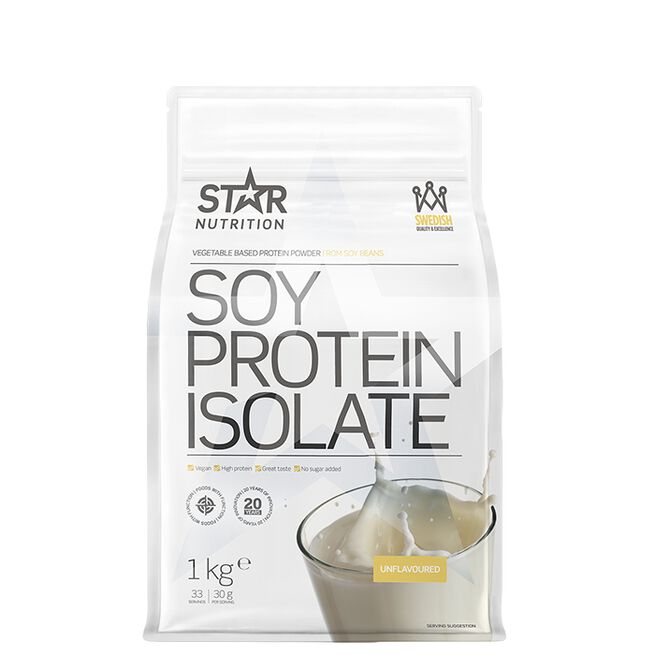 Star Nutrition Soyaproteinisolat 1 kg planteprotein bilde 2