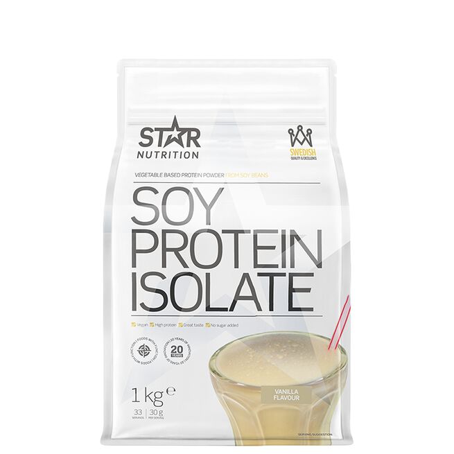 Star Nutrition Soyaproteinisolat 1 kg planteprotein bilde 4