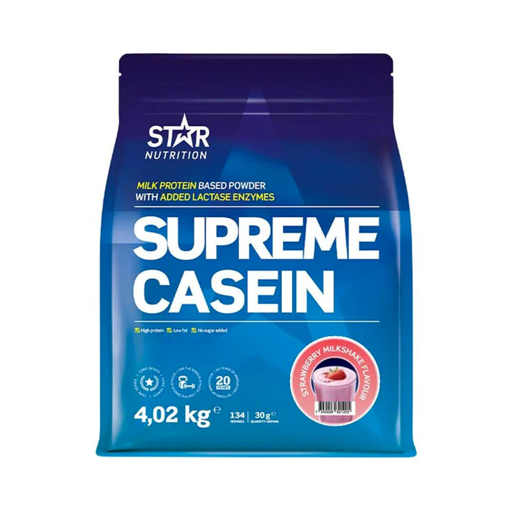Star Nutrition Supreme Kasein 4,02 kg Strawberry Milkshake