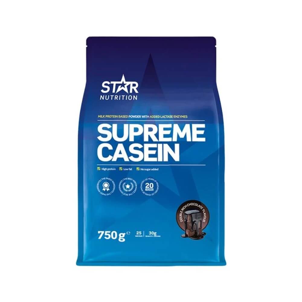 Star Nutrition Supreme Kasein 750 g Double rich chocolate