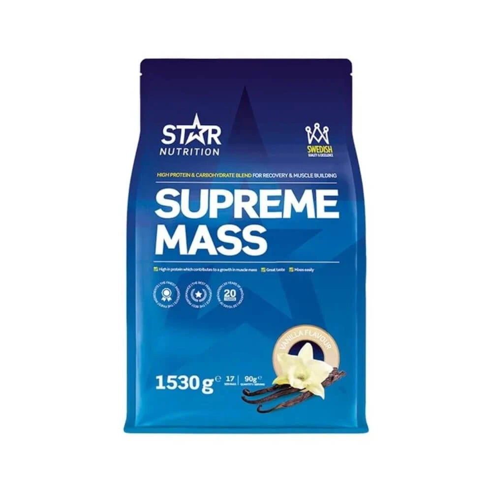 Star Nutrition Supreme Mass Gainer 1,53 kg Vanilla