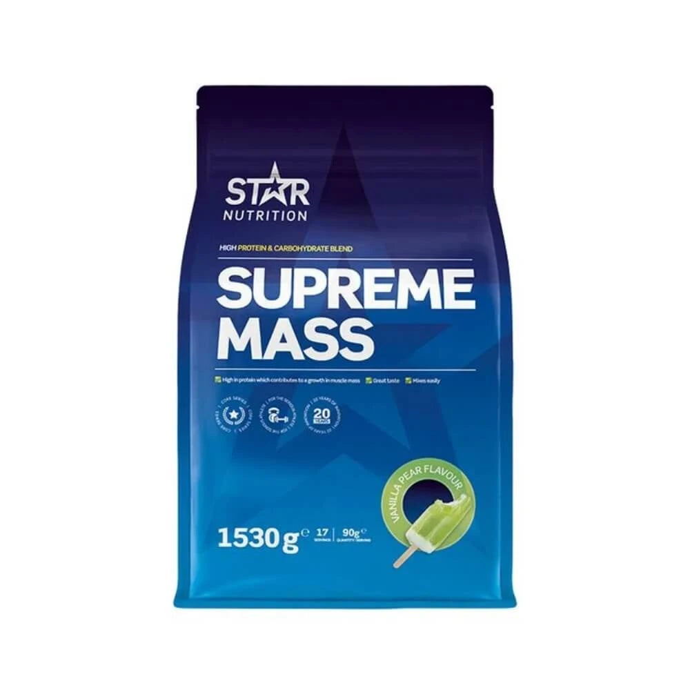 Star Nutrition Supreme Mass Gainer 1,53 kg Vanilla Pear