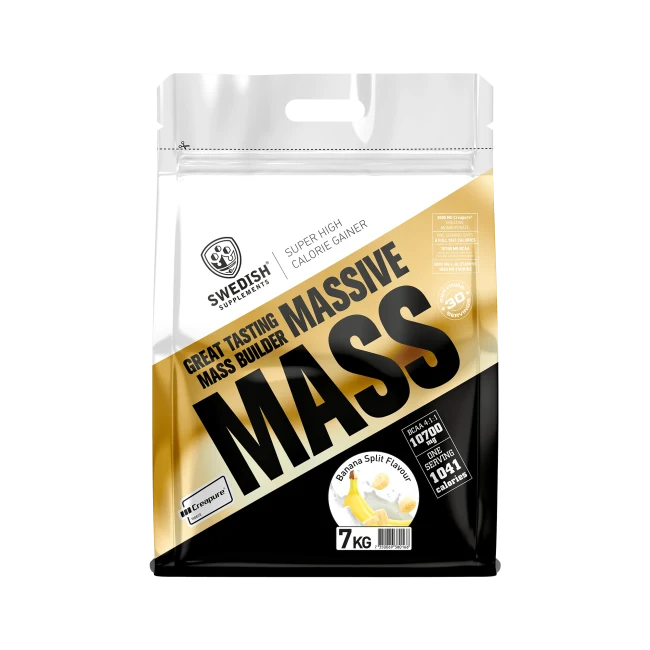Swedish Supplements Massive Mass 7 kg gainer, Banana Split