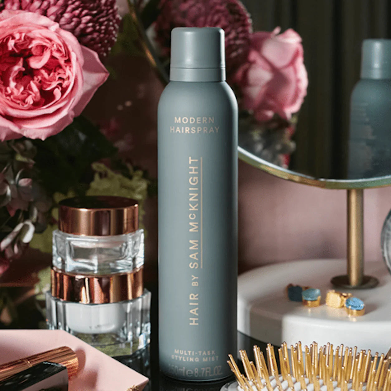SAM McKNIGHT Multi-Tasking Styling Mist Modern Hairspray