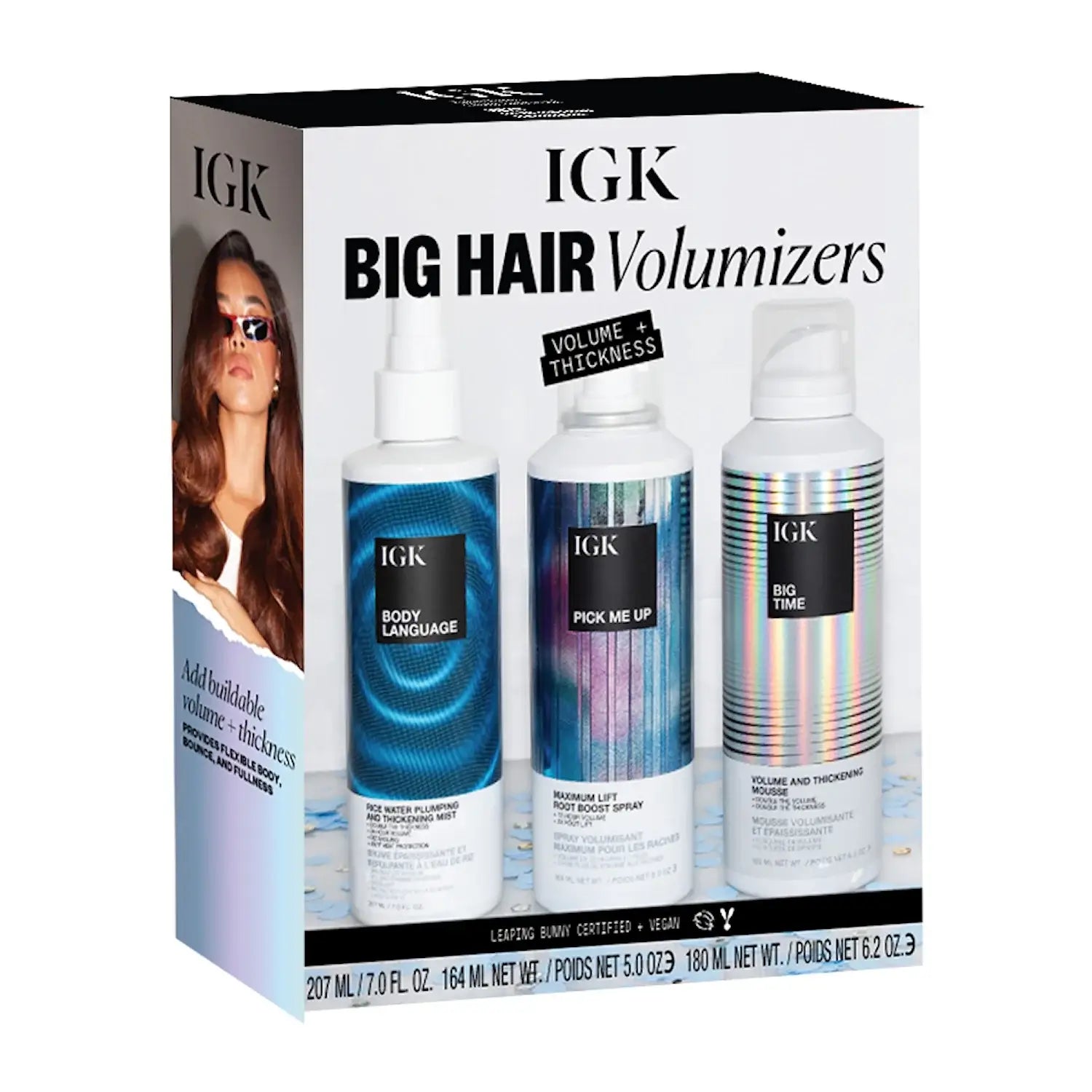 IGK Big Hair Volumizing Kit-Hårstylingsett-JKSHOP