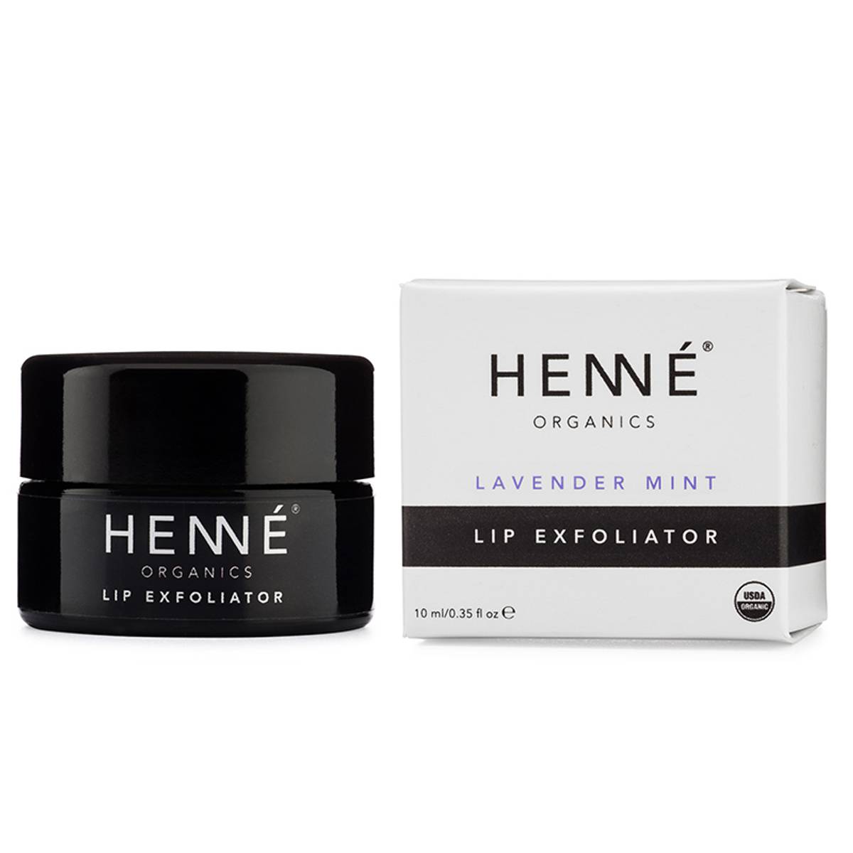 Henné Lip Exfoliator- Lavender Mint