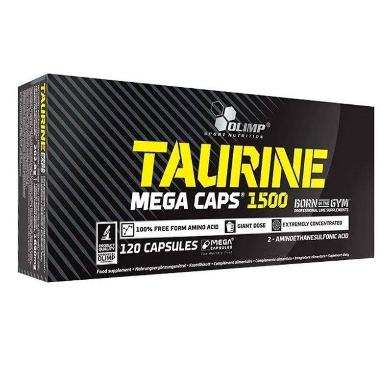 Olimp Taurine, 120 mega caps