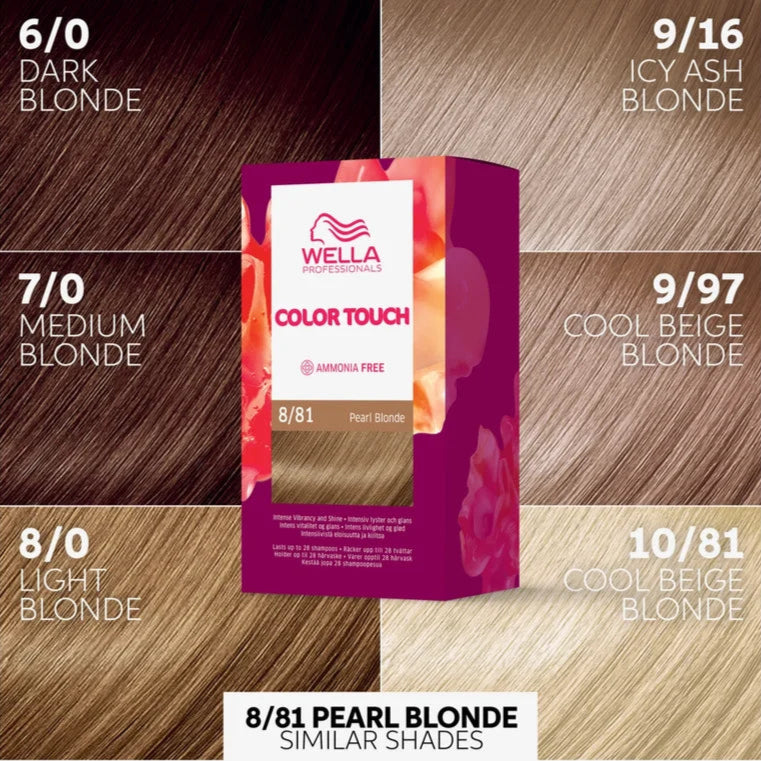 Color Touch Rich Natural Pearl Blonde 8/81