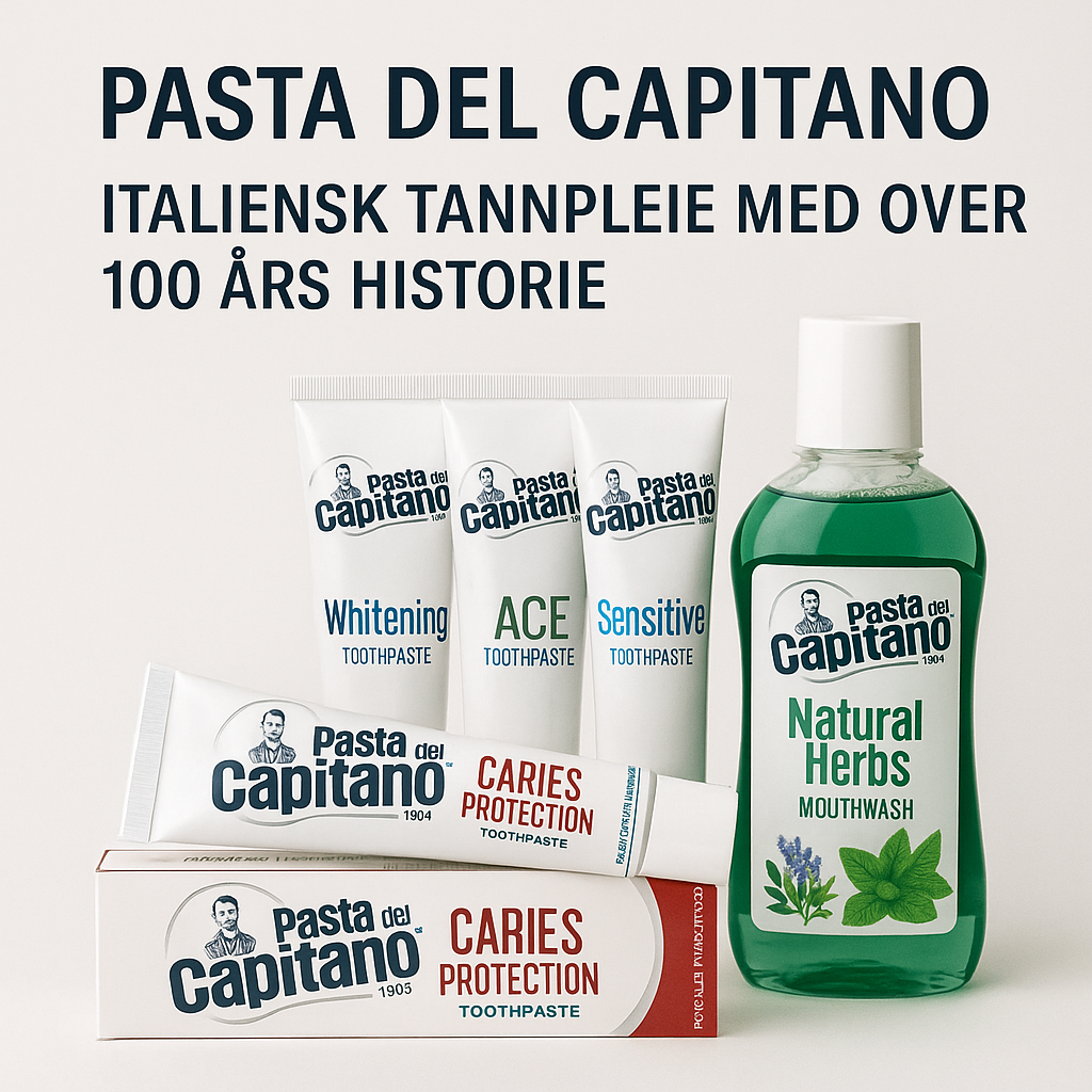 Pasta del Capitano – Italiensk Tannpleie med Over 100 Års Historie