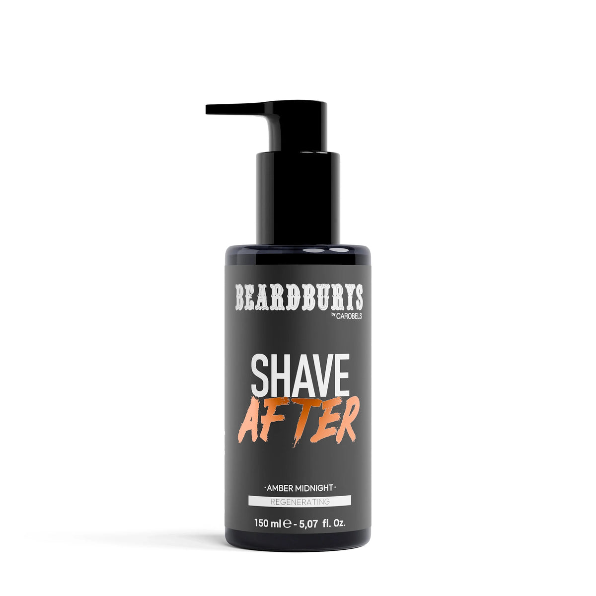 Beardburys After Shave etterbarberingskrem Amber Midnight, skjeggrutine og barbering steg for steg