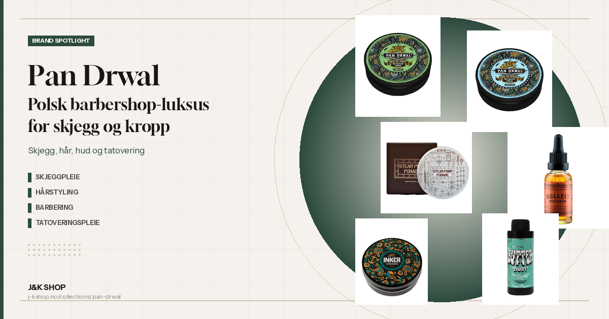 Pan Drwal: Polsk barbershop-luksus for skjegg og kropp