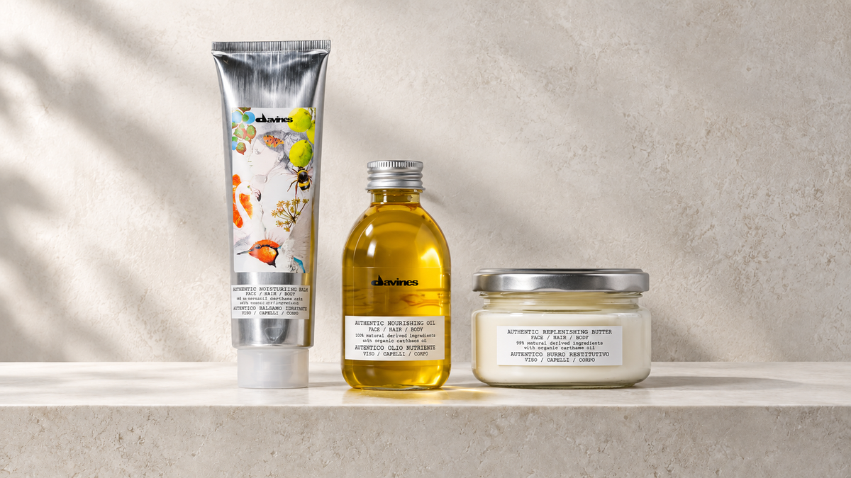 Davines Authentic Formulas: enkel pleie for hår og kropp, Davines produkter hos J&K Shop