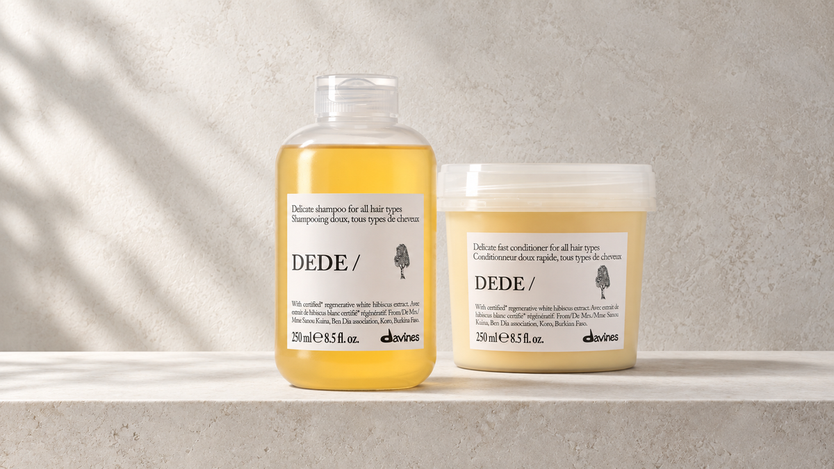 Kjøpsguide til Davines Essential Haircare DEDE, Davines produkter hos J&K Shop