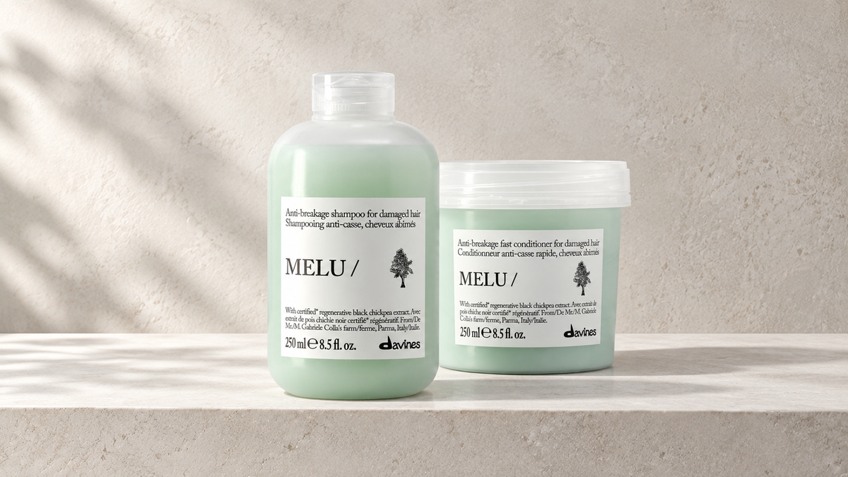 Kjøpsguide til Davines Essential Haircare MELU, Davines produkter hos J&K Shop