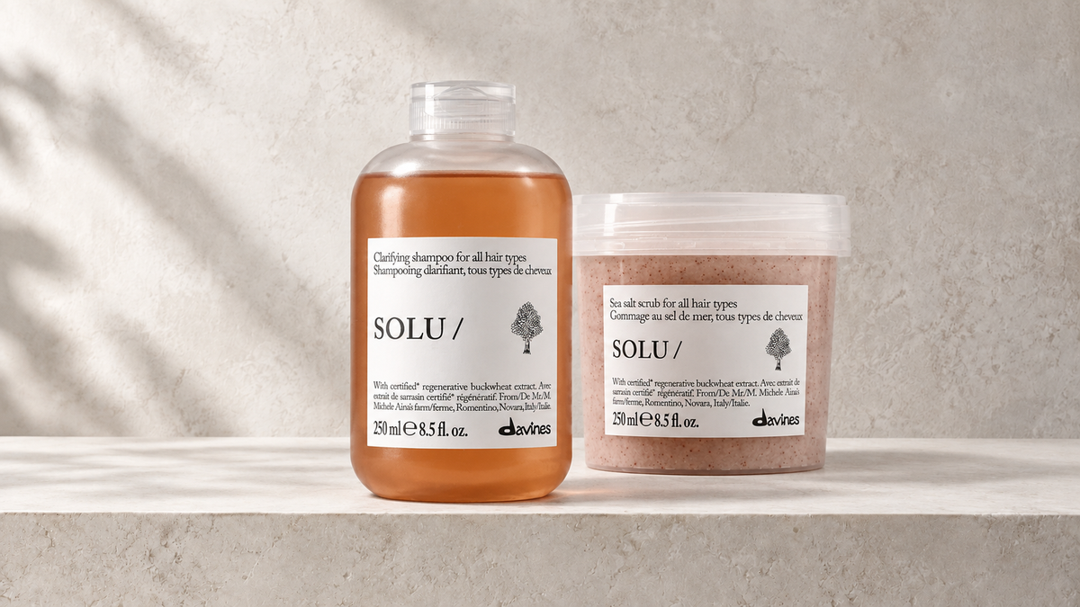 Kjøpsguide til Davines Essential Haircare SOLU, Davines produkter hos J&K Shop