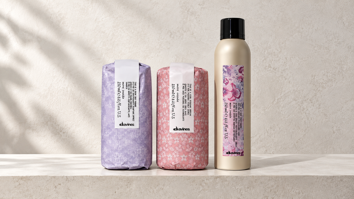 Styling med Davines More Inside: volum, tekstur eller definerte krøller?, Davines produkter hos J&K Shop