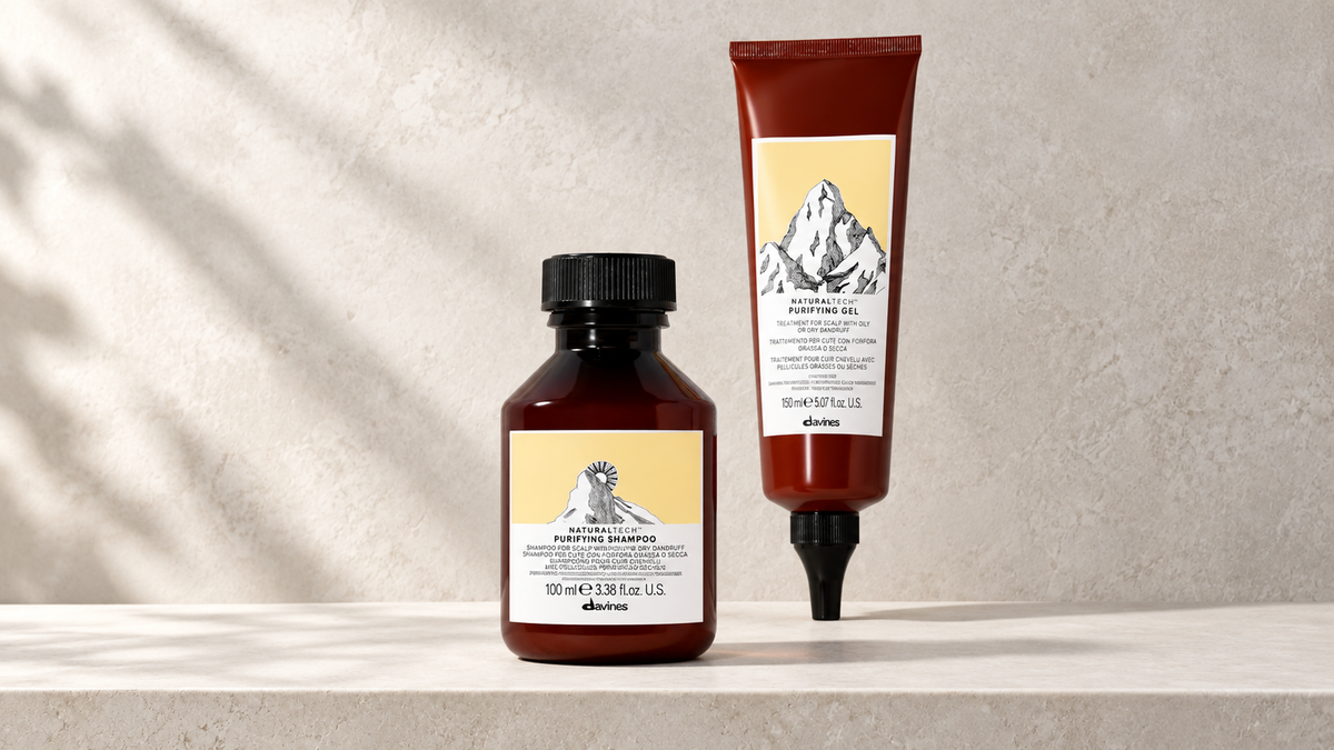 Kjøpsguide til Davines Naturaltech Purifying Shampoo og Gel, Davines produkter hos J&K Shop