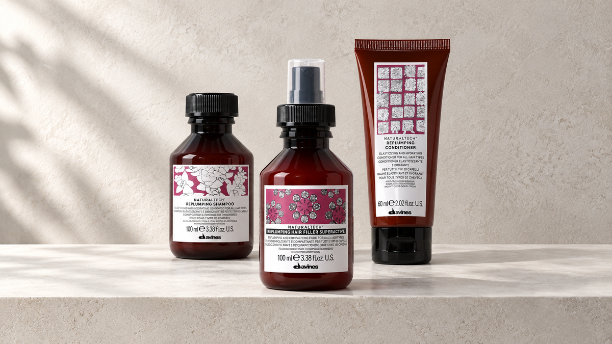 Kjøpsguide til Davines Naturaltech Replumping, Davines produkter hos J&K Shop