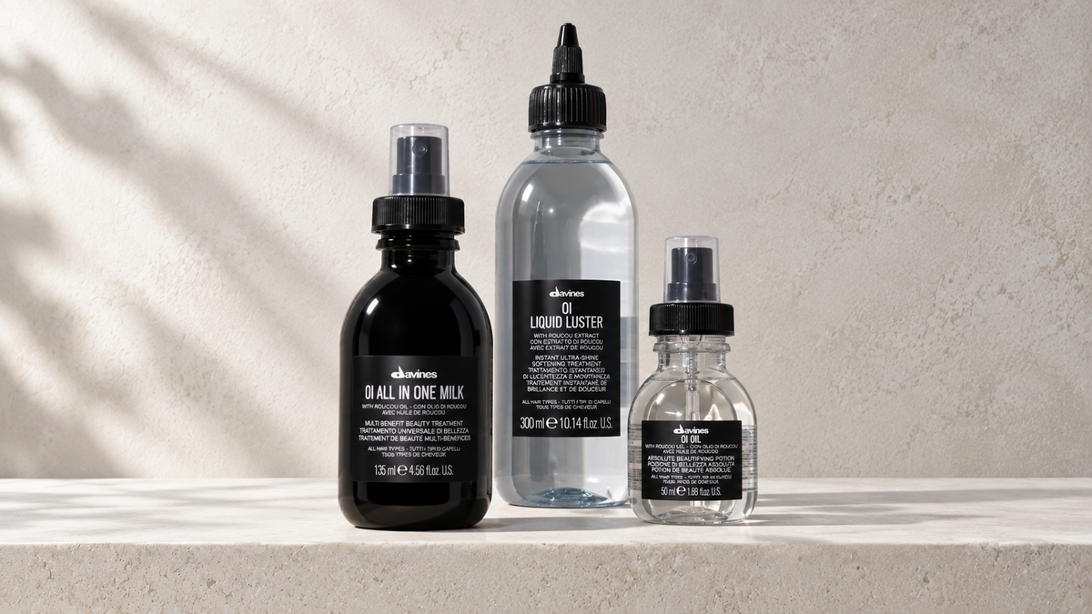 Kjøpsguide til Davines OI: sjampo, balsam, olje og leave-in, Davines produkter hos J&K Shop