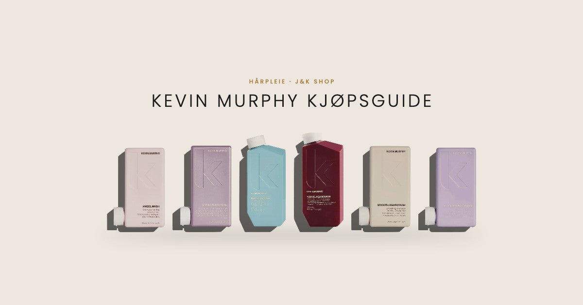 Kevin Murphy kjøpsguide: Angel Wash, Hydrate Me Wash, Repair Me Wash, Young Again Wash, Smooth Again Wash og Blonde Angel Wash